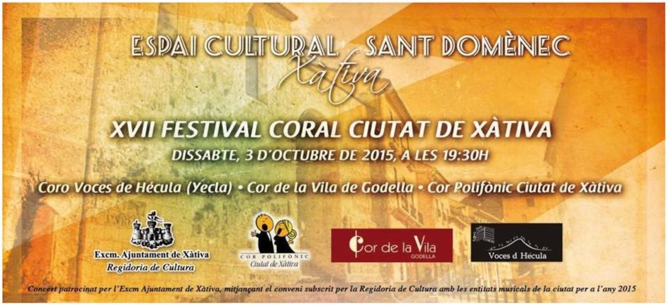 Cartell XVII Festival Coral